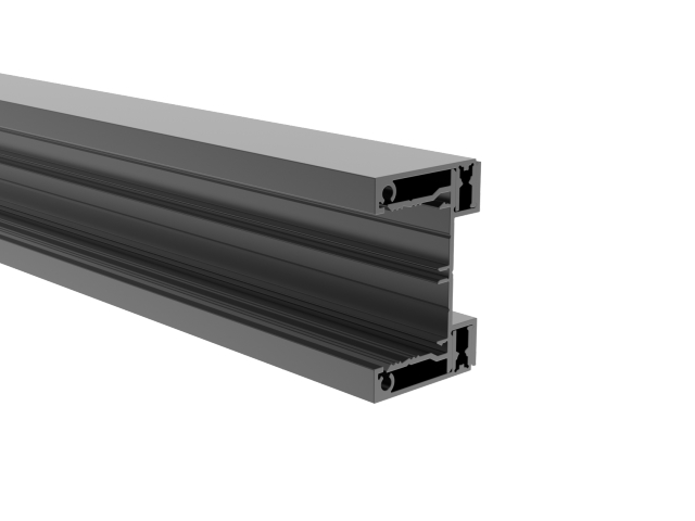 Aluminum adapter 60x40-1200mm for blinds up to 40mm R7016